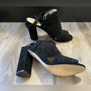 Ivanka Trump Black Heel Sandal For Women Size 8.5 New Without Box